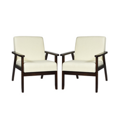 Fabric Accent Armchairs (Set of 2) product